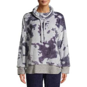 Wholesale Customized Women's Oversized <b>Tie</b> <b>Dye</b> Embroidery Pullover Hoodie <b>Sweatshirt</b> Long Sleeve Knitted 100% Cotton Breathable - Product Image 6
