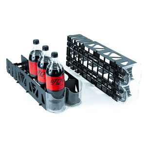 Étagère à poussoir de supermarché distributeur à poussoir automatique détachable poussoir à boisson avec rouleau - Product Image 6