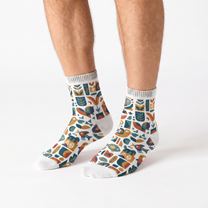 Calcetines Deportivos Personalizados para Hombre, Calcetines Transpirables y Cómodos 100% Algodón para Gimnasio, Running, Fitness y Entrenamiento - Product Image 6
