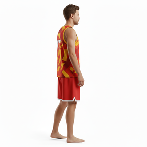 Tenues de basketball professionnelles, ensembles de maillots de basketball personnalisés en sublimation intégrale pour la vente en gros - Product Image 3