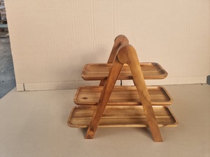 Giá Rẻ Giá New ba-tier bánh bằng gỗ Khay Đứng cho bánh hiển thị và lưu trữ từ Việt Nam - Product Image 3