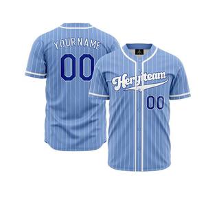 2026 Model embroidery baseball jersey 100% polyester breathable unique style high quality own logo baseball shirt - Product Image 6