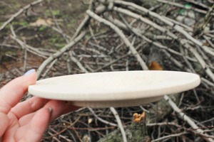 Plato de Servir de Madera Tradicional, Ecológico, Tallado, Juego de Platos de Madera Redondos de Primera Calidad - Product Image 3