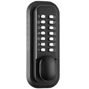 Serratura Meccanica a 14 Cifre Senza Chiave per Porte Esterne, Impermeabile, in Zinco, per Porte in Legno, Montaggio a Superficie, Set Serrature per Cancelli - Product Image 3