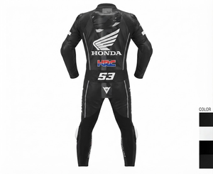 ชุดแข่งรถมอเตอร์ไซค์หนังแท้ Zonda Premium MotoCP แบบชิ้นเดียว/ชุดขับขี่พร้อม Hump ระดับ 2 CE ผลิตตามสั่ง - Product Image 2