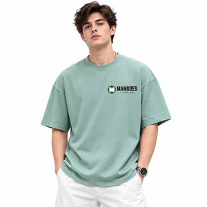 เสื้อยืดลำลองผู้ชายใหม่ - ผ้าโพลีเอสเตอร์/ผ้าฝ้ายคุณภาพสูง ระบายอากาศได้ดี กันยับ แห้งเร็ว ทรงปกติ ด้านหน้า - Product Image 1