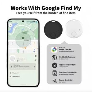 Mini traceur GPS intelligent Android pour voitures en plastique durable avec fonction de localisation réseau Find My Device - Product Image 3
