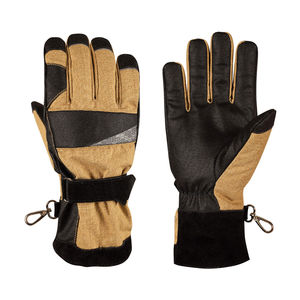 Prix de gros 2026 Gants de pompier imperméables en cuir de protection pour la lutte contre les incendies - Product Image 1