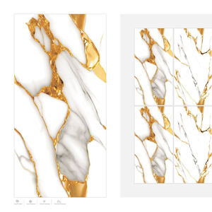 Azulejos de Porcelana de Lujo Refinados 60X120CM 600X1200MM 24X48 Acabado Brillante Formato Grande Superficie Premium Para Interiores Residenciales - Product Image 1