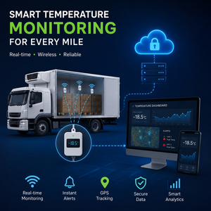 Système de surveillance de la température des camions frigorifiques |   Plateforme Cloud & OEM - Product Image 1