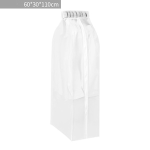 Housse de protection anti-poussière pour vêtements avec fermeture éclair, sacs de rangement suspendus pour costumes, protège-vêtements - Product Image 4