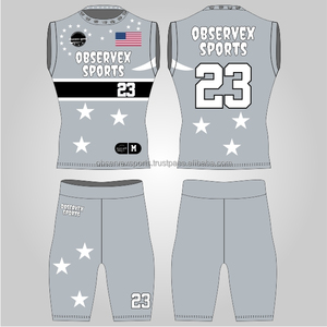 Uniformes de football américain 7v7 personnalisés, uniformes de compression pour jeunes, uniformes sans manches, shorts de compression - Product Image 1