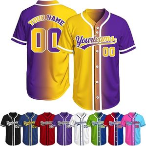 Maillots de baseball en gros à prix abordable – Impression numérique personnalisée 100 % polyester avec numéros d'équipe pour équipes unisexes - Product Image 4
