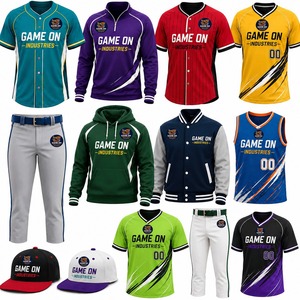 Nouveau Pack d'Uniformes Personnalisés pour Équipes de Baseball 2026 avec Logos et Designs Propres – Conception OEM d'Uniformes et Vêtements de Baseball - Product Image 1