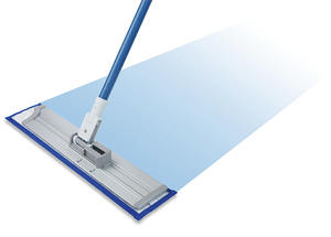 Kit de serpillière plate en microfibre (largeur 50 cm) – Chiffon de serpillière durable à absorption rapide, léger et à forte capacité de déshydratation - Product Image 4