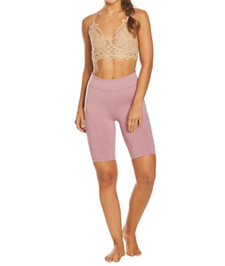 Shorts Deportivos Elásticos Color Malva para Mujer, Nueva Colección al por Mayor, Ideales para Yoga, Running y Fitness, Tejido Transpirable y Resistente - Product Image 5