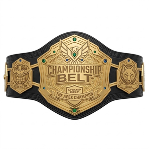 Ceintures de championnat haut de gamme, design personnalisé, OEM, ODM, haute qualité, prix d'usine, durables, finition personnalisée, fournisseur - Product Image 1