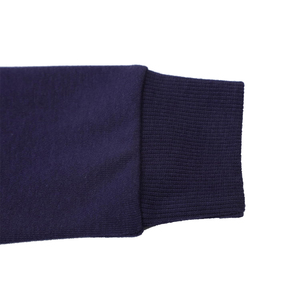 Sweat-shirt unisexe pour garçon, chaud pour l'hiver, couleur bleu marine, épaules tombantes, manches longues, respirant, sweat-shirt pour enfants - Product Image 3