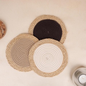 Top Demanded Natural Cotton Rope Pots with Jute Line Finish for Living Room and Hotel Decor Use Available for Bulk Quantity - Product Image 5