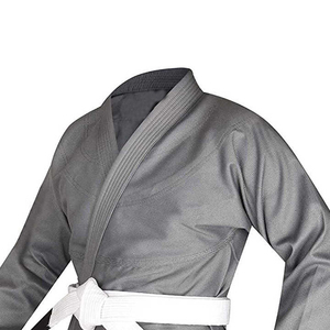 Vente flash - Uniformes de Jiu-Jitsu brésilien en coton 100% confortable, de haute qualité, avec logo tissé personnalisé, Gi d'entraînement BJJ - Product Image 5