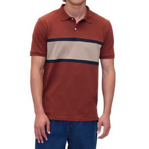 Chemise Homme Chic Décontractée en Maille Unie à Boutons Manches Courtes Respirante 100% Coton OEM ODM Vente en Gros - Product Image 2