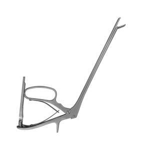 Rongeur chirurgical manuel à cliquet en acier inoxydable, modèle Ferris Smith 9 droit, à mâchoires rainurées de 5 mm, par Grip Surgical - Product Image 3