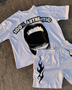 Camiseta de manga corta Camiseta en blanco Camiseta de hombre Venta al por mayor Camisetas de alta calidad Impresión personalizada 240 Gsm Camiseta de algodón - Product Image 1