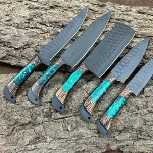 Kitchen <b>Knife</b> <b>Set</b> Stainless Steel Professional Chef <b>Knife</b> <b>Set</b> with <b>Sharp</b> Blade and Sheet Handle - Product Image 4