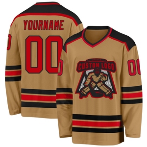 Maillot de hockey personnalisé noir et or OMMIZ INDUSTRY, le plus vendu en gros - Product Image 5