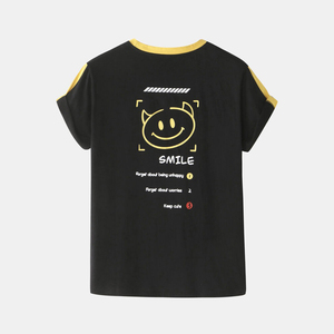 ชุดเซ็ตเสื้อยืดและกางเกงขาสั้นผ้าฝ้ายสำหรับผู้ชายสไตล์สตรีทแวร์ฤดูร้อน ผลิตตามแบบ OEM ระบายอากาศได้ดี เหมาะสำหรับออกกำลังกาย ผลิตจากผ้าโพลีเอสเตอร์/ผ้าฝ้าย ขายส่ง - Product Image 4