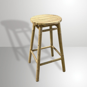 Tabouret en bambou écologique pour usage extérieur et intérieur, design moderne, origine Vietnam - Fabricant et exportateur de meubles pour restaurants - Product Image 2