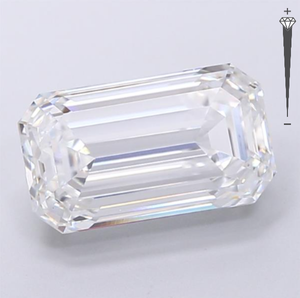 Diamante Cultivado en Laboratorio con Certificación IGI, Corte Esmeralda Alargado de 5.15 CT, Color E, Claridad VVS2, CVD LG 766624297, ROYAL GEMS - Product Image 3