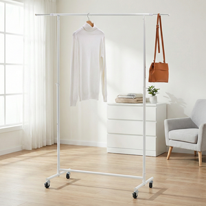 Organizador de venta OEM, soporte colgante de ropa de Metal resistente para dormitorio, muebles de almacenamiento para el hogar de calidad del fabricante de Taiwán - Product Image 1