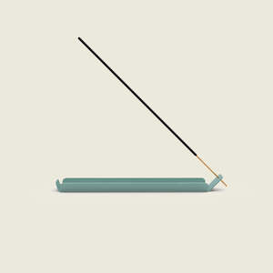 Quemador de Incienso Metálico Minimalista, Rectangular Negro, Recolector de Ceniza para Aromaterapia, para Uso Doméstico - Product Image 6