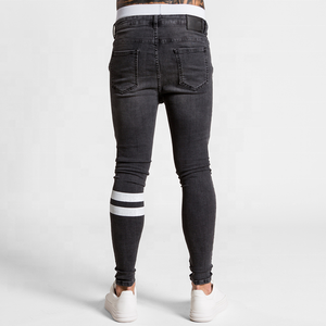Pantalones Vaqueros de Mezclilla Elástica Lavada de Invierno para Hombre, de Alta Calidad, Corte Ajustado, Estilo Casual Vintage - Product Image 3