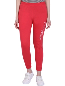 Pantalon de jogging décontracté pour homme rouge, taille élastique, en molleton très extensible, avec cordon de serrage, respirant, en tricot de spandex et polyester, pour l'hiver - Product Image 4