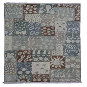 Elegant Modern Handmade Bamboo Silk Carpet Low Pile Height Wool Famous Floral Design Area <b>Rugs</b> Sets <b>for</b> Living Room <b>Prayer</b> Space - Product Image 1