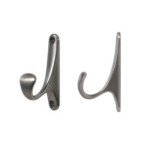 Crochets doubles en métal enduit de poudre, résistants et à forte capacité de charge, solution de suspension durable - Product Image 4