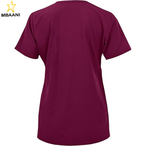<b>Scrubs</b> for Women - 4 Pocket V-Neck <b>Scrub</b> <b>Top</b>, Stretch Fabric, Easy Care Uniforms - Product Image 4