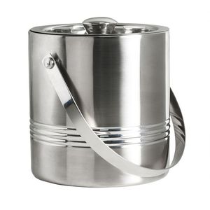Seau à glace en métal de luxe avec poignées pour le refroidissement du champagne et du vin, accessoires pour l'hôtellerie, les bars, les restaurants, les dîners et les fêtes - Product Image 6