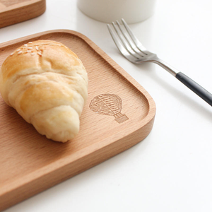 Bandeja de ciprés para decoración del hogar, bandeja de té, tabla de almacenamiento de dulces de madera, artesanías de madera para comedor - Product Image 5