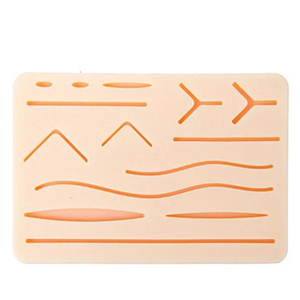 Kit d'entraînement à la suture pour étudiants en médecine avec un ensemble complet d'instruments chirurgicaux, porte-aiguille, forceps, ciseaux, sutures et silicone - Product Image 2