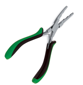 Pinzas Profesionales de Alta Calidad para Extensiones de Cabello, de Acero Inoxidable Quirúrgico Plateado, Personalizables, para Uso Comercial - Product Image 2