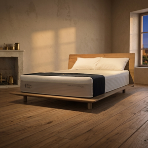 Tirol Teak Convertible <b>Bed</b> <b>Frame</b> Minimalist Design Eco-Friendly Solid Wood Construction for King/<b>Queen</b> <b>Sizes</b> Long-Lasting - Product Image 2