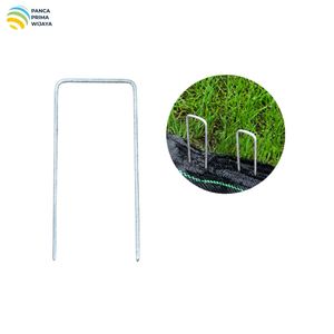 Piquets de fixation galvanisés de haute qualité 6x11cm pour tapis anti-mauvaises herbes, tissus de paillage et tuyaux de jardin - Product Image 1