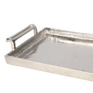 Plato de Servir Rectangular Redondo de Aluminio Moderno para Cocina, Decoración del Hogar, Apto para Lavavajillas, Ecológico y Ligero - Product Image 4