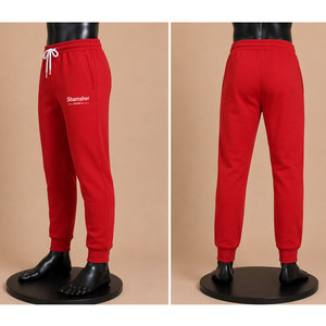 Pantalon de jogging décontracté pour homme en toile personnalisée, taille élastique, respirant, séchage rapide, style urbain, hiver - Product Image 6