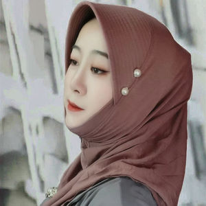 Hijab uni OEM pour femmes, doux, respirant, léger, foulard islamique, fabricant en gros, recyclable - Product Image 2