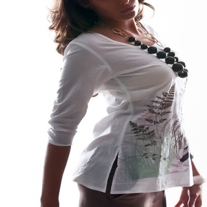 ชุดเดรสฤดูร้อนสีดําขนาดเล็กพร้อมกระดุมสีทองบนคอวีสั้นชุดเดรสผ้าฝ้ายสแปนเด็กซ์สีดําสําหรับเด็กผู้หญิง - Product Image 5