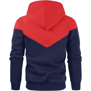 เสื้อฮู้ดผู้ชายผ้าฝ้ายแท้ 100% แบบเรียบ สวมใส่สบายสำหรับฤดูหนาว ผ้าถัก รับผลิตตามแบบ OEM ODM ขายส่ง MOQ ต่ำ - Product Image 1